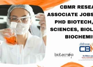 CBMR Research Associate Jobs