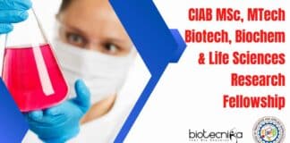 CIAB Fellowships For MSc