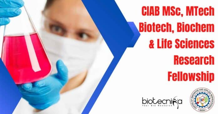 CIAB Fellowships For MSc