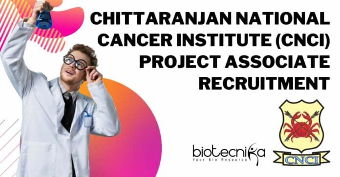 CNCI Project Associate Job