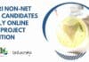 CFTRI NON-NET MSc Candidates Apply Online For Project Position CSIR-CFTRI MSc Non-NET Job