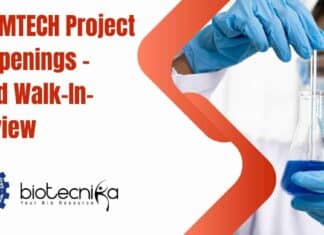 CSIR-IMTECH Project Job Openings