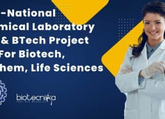 CSIR-NCL Project Vacancy BTech