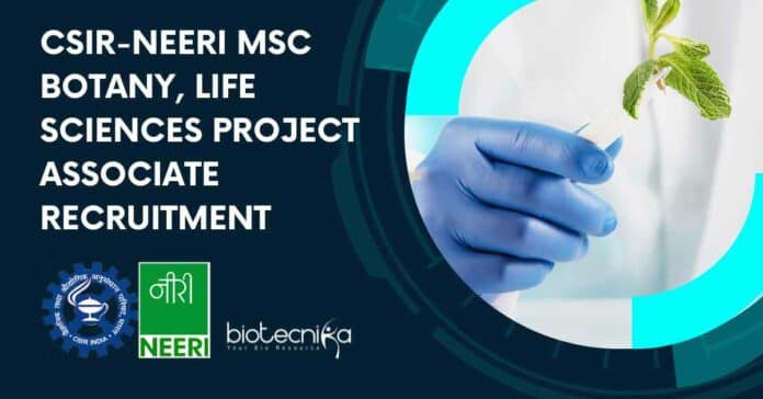 CSIR-NEERI MSc Botany