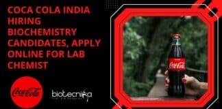 Coca Cola India Hiring