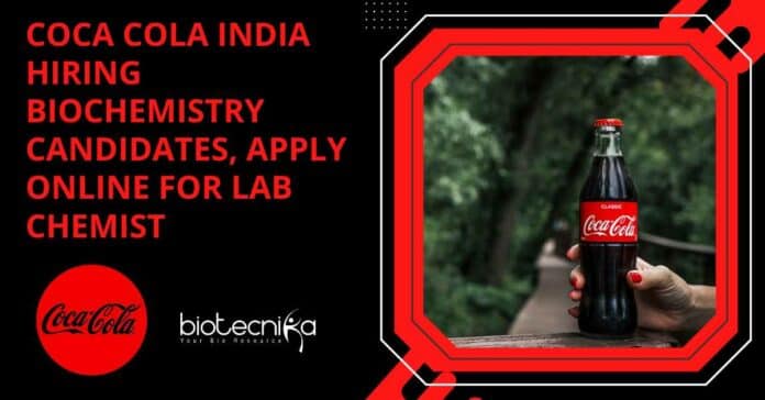 Coca Cola India Hiring