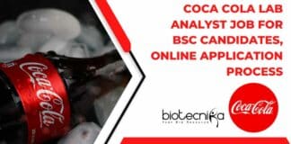 Coca Cola Lab Analyst