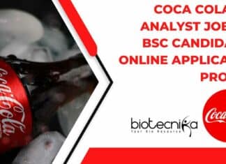 Coca Cola Lab Analyst