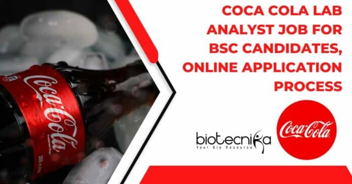 Coca Cola Lab Analyst