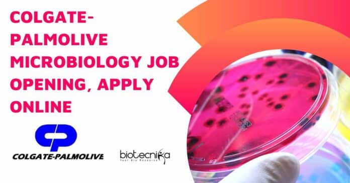 Colgate-Palmolive Microbiology Job