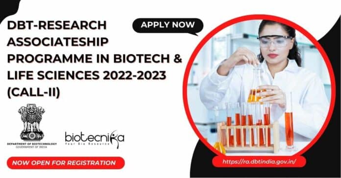 DBT RA Programme 2022-2023