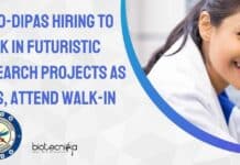 DRDO-DIPAS Hiring To Work In Futuristic Research Projects As JRFs, Attend Walk-In DRDO-DIPAS Project JRF Jobs