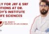 Apply For JRF & SRF Positions at Dr. Reddy’s Institute of Life Sciences DRILS Research Positions Available