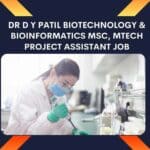 DY Patil Project Job For MSc