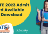 GATE 2023 Admit Card Available For Download Download GATE 2023 Admit Card Today
