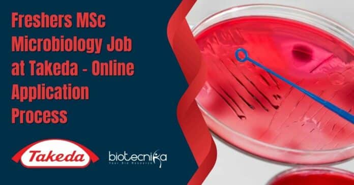 Freshers MSc Microbiology Job