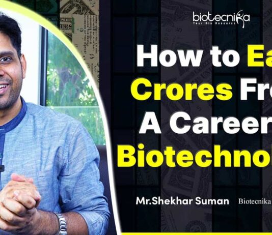 How to Earn Crores From A Career in Biotechnology?