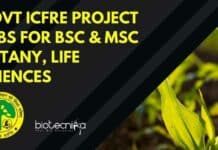 Govt ICFRE Project Jobs