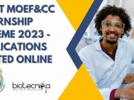 Govt MoEF&CC Internship 2023
