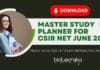 Download FREE Master Study Planner For CSIR NET June 2023 Exam CSIR NET 6 Months