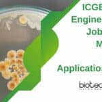 ICGEB JRF For MTech