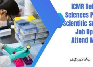 ICMR Delhi Life Sciences Project Scientific Support Job Opening, Attend Walk-In ICMR Delhi Life Sciences Project