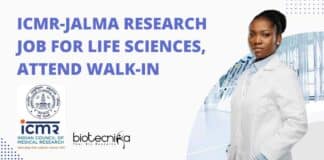 ICMR-JALMA Research Job