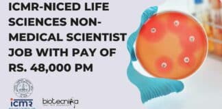 ICMR-NICED Life Sciences Non-Medical