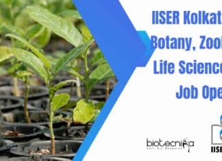 IISER Kolkata MSc Botany