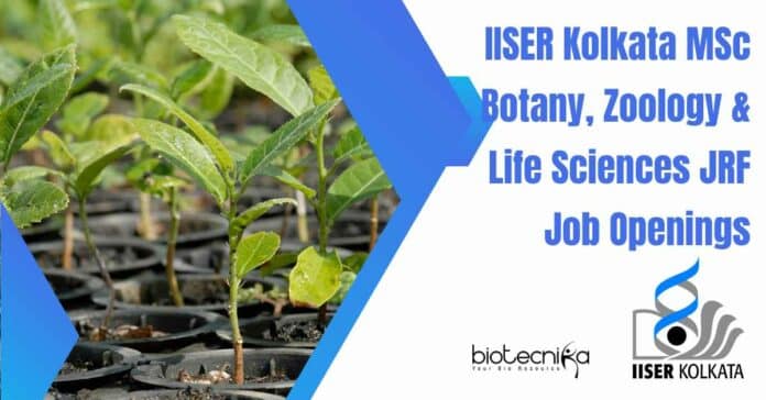 IISER Kolkata MSc Botany