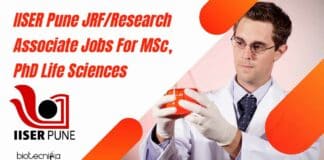 IISER Pune Jobs 2023