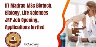 IIT Madras MSc Biotech