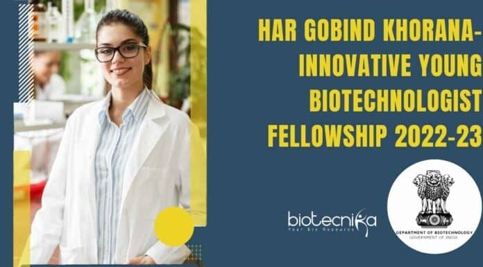 Innovative Young Biotechnologist Fellowship