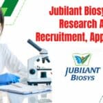 Jubilant Biosys Invitro Research Associate Recruitment, Apply Online Jubilant Biosys Invitro Research