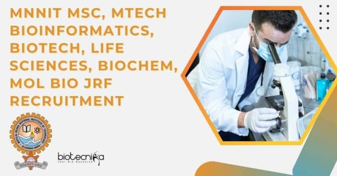 MNNIT Junior Research Fellow