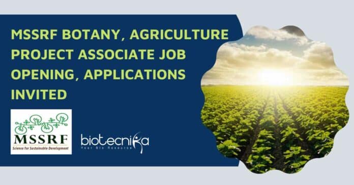 MSSRF Botany