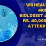 WB Health DHFW Molecular Biologist Job With Rs. 40,000 pm Pay, Attend Walk-In Molecular Biologist Job