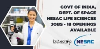 NESAC Life Sciences Jobs