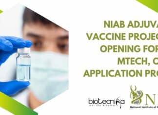 NIAB Project Vacancy SRF