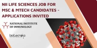 NII Delhi MTech SRF Job