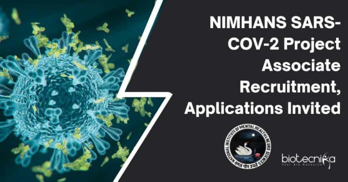 NIMHANS COVID Project Associate