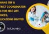 NIMHANS SRF & District Coordinator Jobs For MSc Life Sciences, Applications Invited NIMHANS MSc SRF Job,