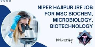 NIPER Hajipur JRF Job