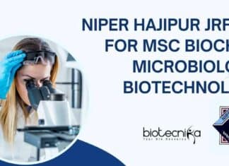 NIPER Hajipur JRF Job