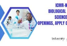 ICMR-NIRRCH Biological & Life Sciences Job Openings, Apply Online NIRRCH Job Openings 2023