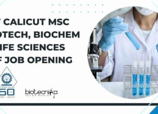 NIT Calicut MSc Biotech