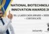 National Biotechnology Innovation Awards-2023