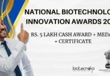 National Biotechnology Innovation Awards-2023