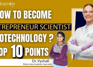 Entrepreneur In Biotech Field