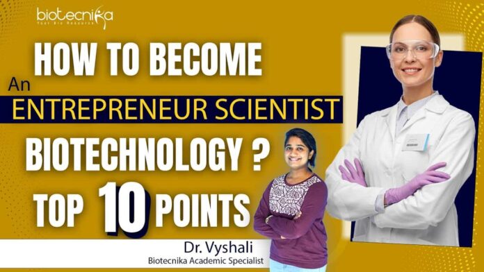 Entrepreneur In Biotech Field